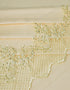 Beaded Border Lace Mix and Match - (Soft Yellow) + Satin (Yellow)